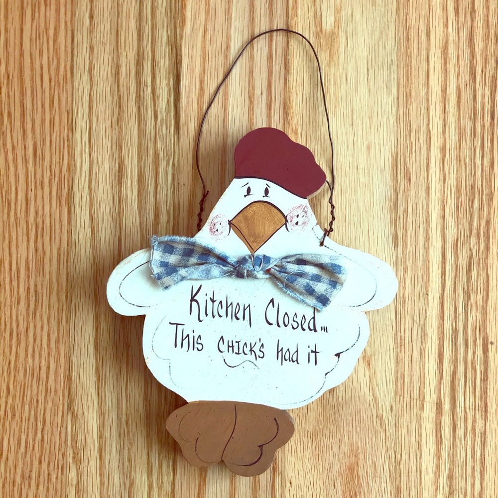 Tender Heart Treasures Chick Sign.